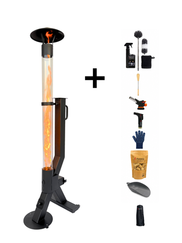 Kit completo para estufa de pellets – Flamesa® Flare – Kit completo con accesorios