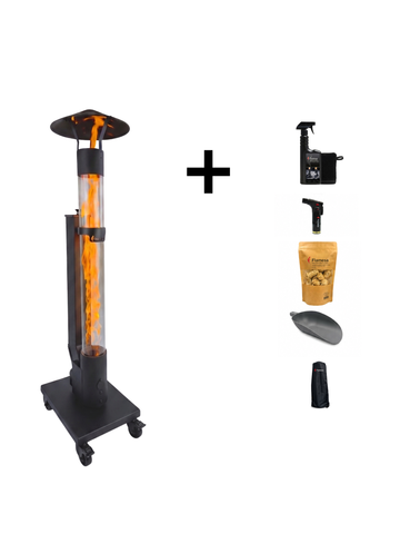 Kit de inicio para estufa de pellets Flamesa® Avara – Kit de inicio con accesorios