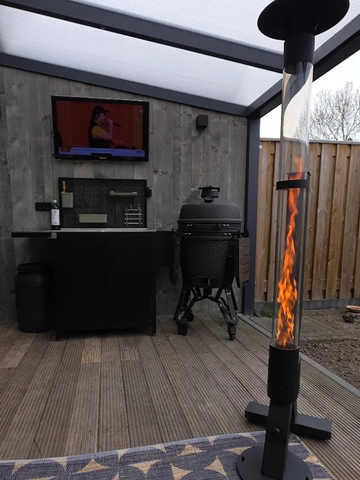 Regulador de aire para Solaro y Flare estufa de pellets | Flamesa®