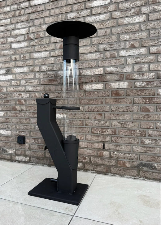 Flamesa Inferno Compact – Estufa de pellets pequeña para balcón