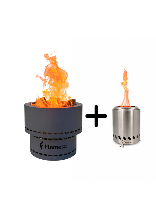 Flamesa Flame + Vulcan plateado GRATIS | Pack de braseros