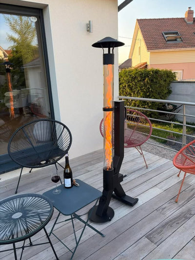 Perfecta bajo nuestra terraza cubierta.